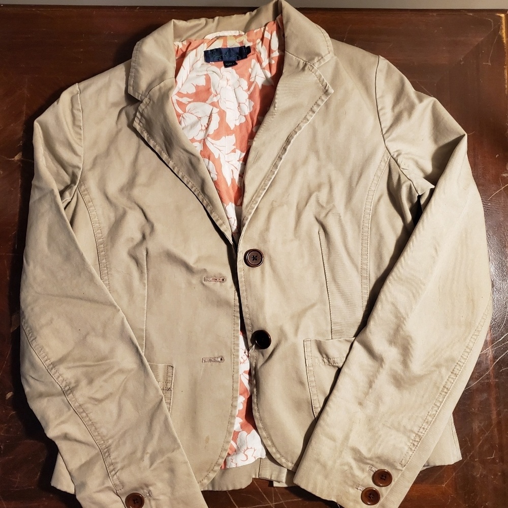 Tan blazer